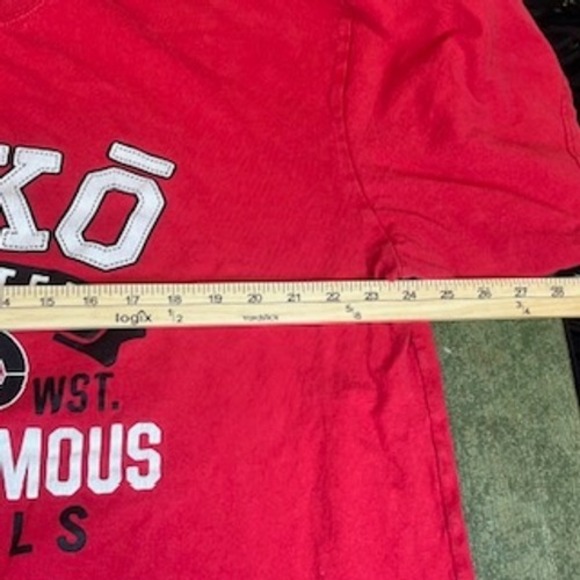 Ecko Unltd Mens Red World Famous Vandals Graphic T-Shirt Size 2XL Big & Tall - Picture 5 of 7